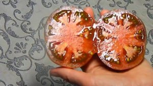 Томат Шоколадная молния гном. Тест плодов.