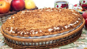 БЕЗУМНО ВКУСНЫЙ ЯБЛОЧНЫЙ ПИРОГ ИЗ ПЕСОЧНОГО ТЕСТА «Мечта» – Коллекция Рецептов
