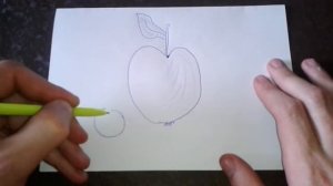 Как поэтапно нарисовать ЯБЛОКО для начинающих и детей