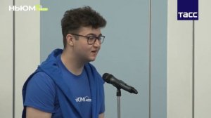 Наши юнкоры на пресс-конференции в ТАСС!