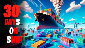 30 Days on Ship . Прохождения 1 серии. Выживаем на корабле . ПЕРВЫЙ ВЗГЛЯД .#1million