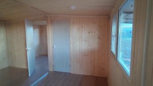 Дачный дом модульный  блок контейнер вагончик с веран?