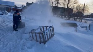 Тест-драйв снегоуборщика ПАТРИОТ Сибирь 130 Сет