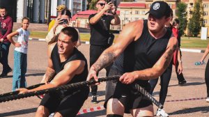 Ярославские спасатели испытали свои силы в многоборье