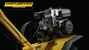 Мотокультиватор HUTER GMC-7.0 в работе