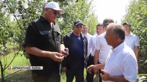 Абдулмуслим Абдулмуслимов с рабочим визитом посетил Дербентский район