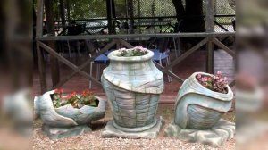 Поделки из цемента для сада.