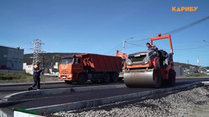 Новая асфальтированная дорога соединит улицу Транспортную и Набережную реки Магаданки