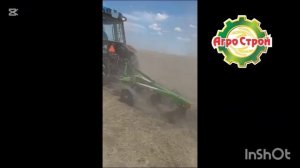 Плуг навесной ПЛН-3-35. Видео в работе по целине.