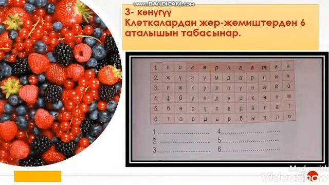 Жер - жемиштер смотреть онлайн