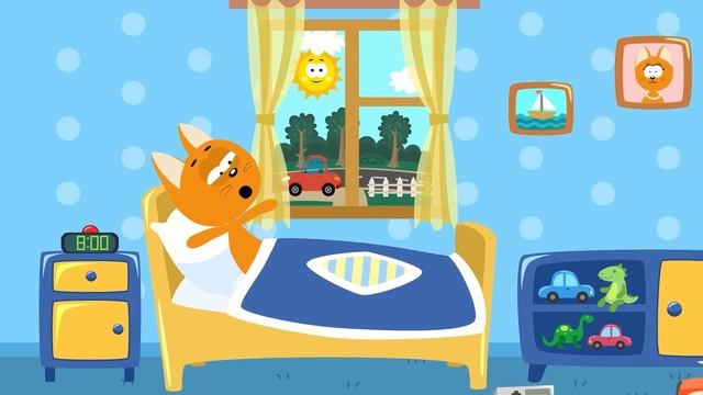 Котёнок и волшебный гараж - Поливалка  Мультфильмы дл?
