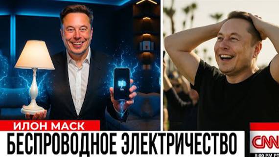 ⚡ Илон Маск представил Tesla Power-Fi ...
