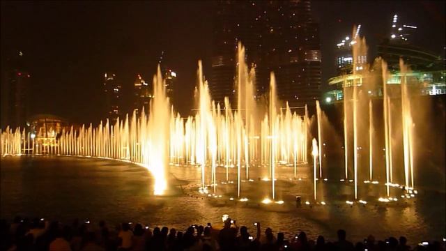 Эмираты. Дубай. Музыкальный фонтан. 10. 2016 г.