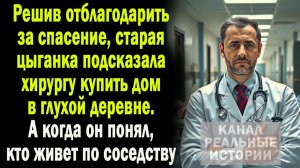 Прислушавшись к совету, хирург уехал в глушь. А когда увидел кто живёт по соседству