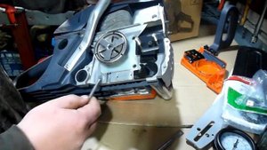 Oleo-mac GSH 56(51) Efco 560(510)- конкурент Stihl MS 180 но мощнее. Часть 1