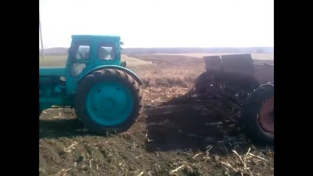 Т-40 АМ СЗ-3.6 Посев овса смотреть онлайн