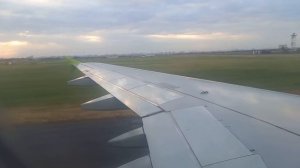 Посадка в аэропорту Омск-Центральный. А320-214 Сибирь Мос