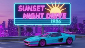 Synthwave Silence Beyond the Skyline