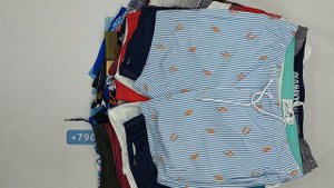 39160 Шорты мужские (футбол и плавание), 2пак, 20E 1/3, секонд (extra) оптом