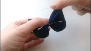 Бантики канзаши из лент своими руками Мастер Класс