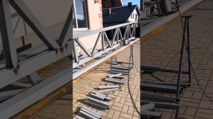 Фермы для каркаса гараж 6 на 8