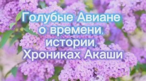 Голубые Авиане о времени, истории, Хрониках Акаши 08.06.2025г (47 Послание)