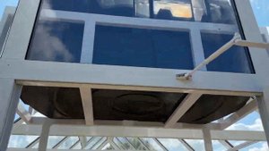 #259 Три теплицы Оливер 3х6 м с боковыми окнами, баком, ст?