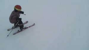 Пятые шаги на горных лыжах