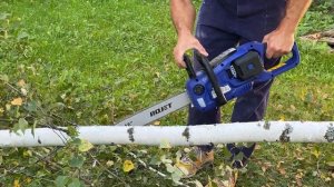 Как выбрать цепную пилу на примере Bojet Мульча из листь?