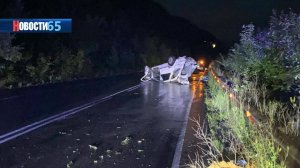 Страшная трагедия. В Макаровском районе разбились два сахалинца