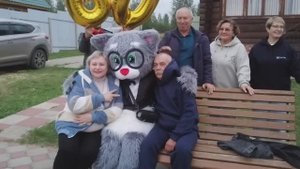 Весело отмечаем Юбилей Игоря на базе отдыха Белая гора