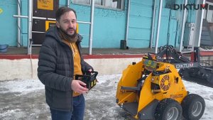 Первый российский радиоуправляемый мини-погрузчик. З?