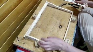 Пчёлы. Станок для натяжки проволоки на рамки своими ру