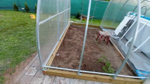 Увеличиваем нашу теплицу для бассейна. Будет новое ме?