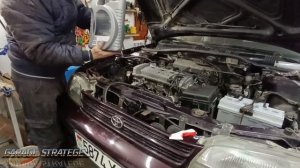 Куда какой идет шланг на Тойота Карина Е 1 6 бензин .
