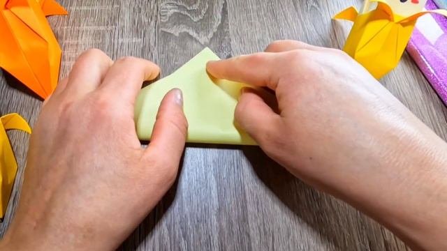 👍Оригами Сквиши🍌, Банан из бумаги | Как сделать Скви?