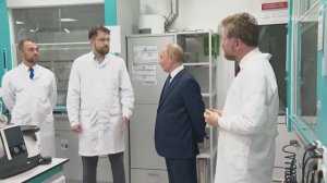 Владимир Путин побеседовал с молодыми учёными, 9 сентября 2025 года