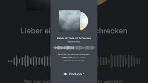 Lieber ein Ende mit Schrecken