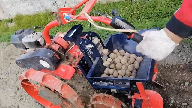 Завод " ВРМЗ". Посадка картофеля мотоблоком с применен? смотреть онлайн