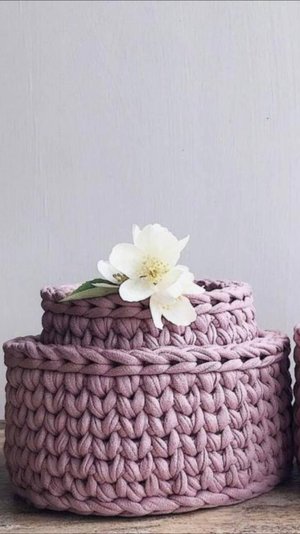 совместник-марафон по вязанию #ТОЛКовой интерьерной корзины (часть 1: донышко)