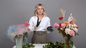 Как собрать раскидистый букет? Спиральная техника сбо