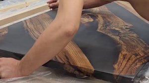 Стол из Дуба и эпоксидной смолы. СВОИМИ РУКАМИ.  #НеФор?