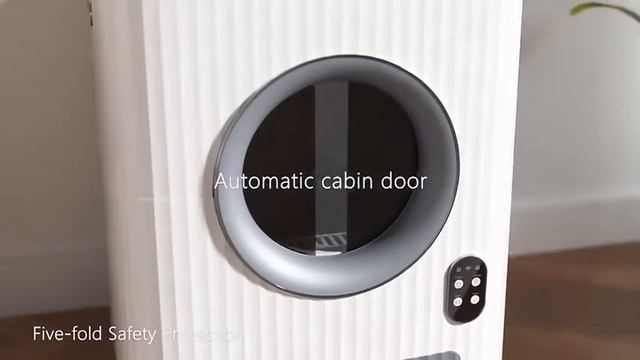 Автоматический туалет для средних пород кошек  CHARMKIT Ven смотреть онлайн