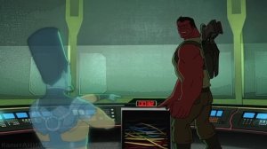 Зеленый Халк поглощает силу Красного Халка и становит