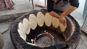 Хлеб тандыр или "турумла кьац1" (на цудахарском диалекте)