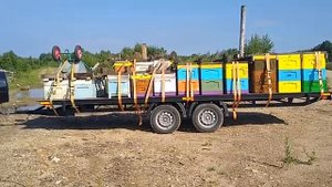 Прицеп для перевозки пчёл УЗМК.
