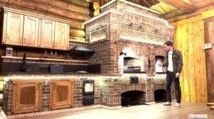 Комплекс барбекю от 2ПЕЧНИКА52. Русская печь, казан, ман