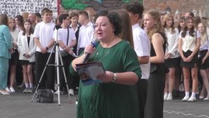 Линейка 1 сентября 2025 года в школе № 63 города Самары. Линейка 1.