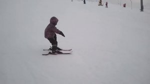 Вторые шаги на горных лыжах