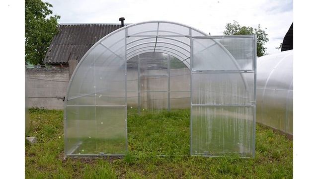 Разборная теплица Агросфера-Плюс (в коробке), 4м + полик смотреть онлайн